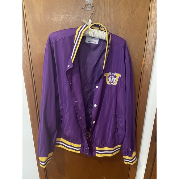 Jackets & Blazers - Washington Huskies Vintage Style Logo Jacket Homefield apparel Size L